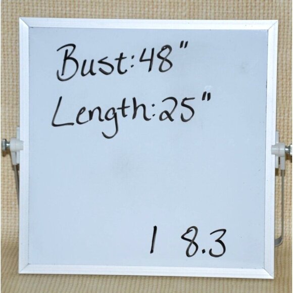 Wishlist Oversized Blue Denim Snap Button Front Jean Jacket Size S/M Belted - Picture 14 of 14